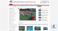 Desktop Screenshot of inflatable-zorb-ball.com